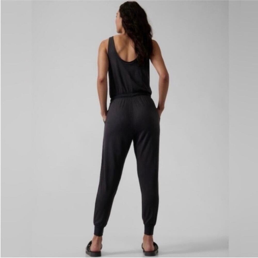Athleta Black Balance Jumpsuit Sz.M - Picture 4 of 15